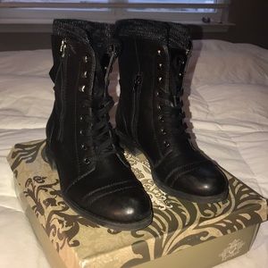 Black Combat Boots